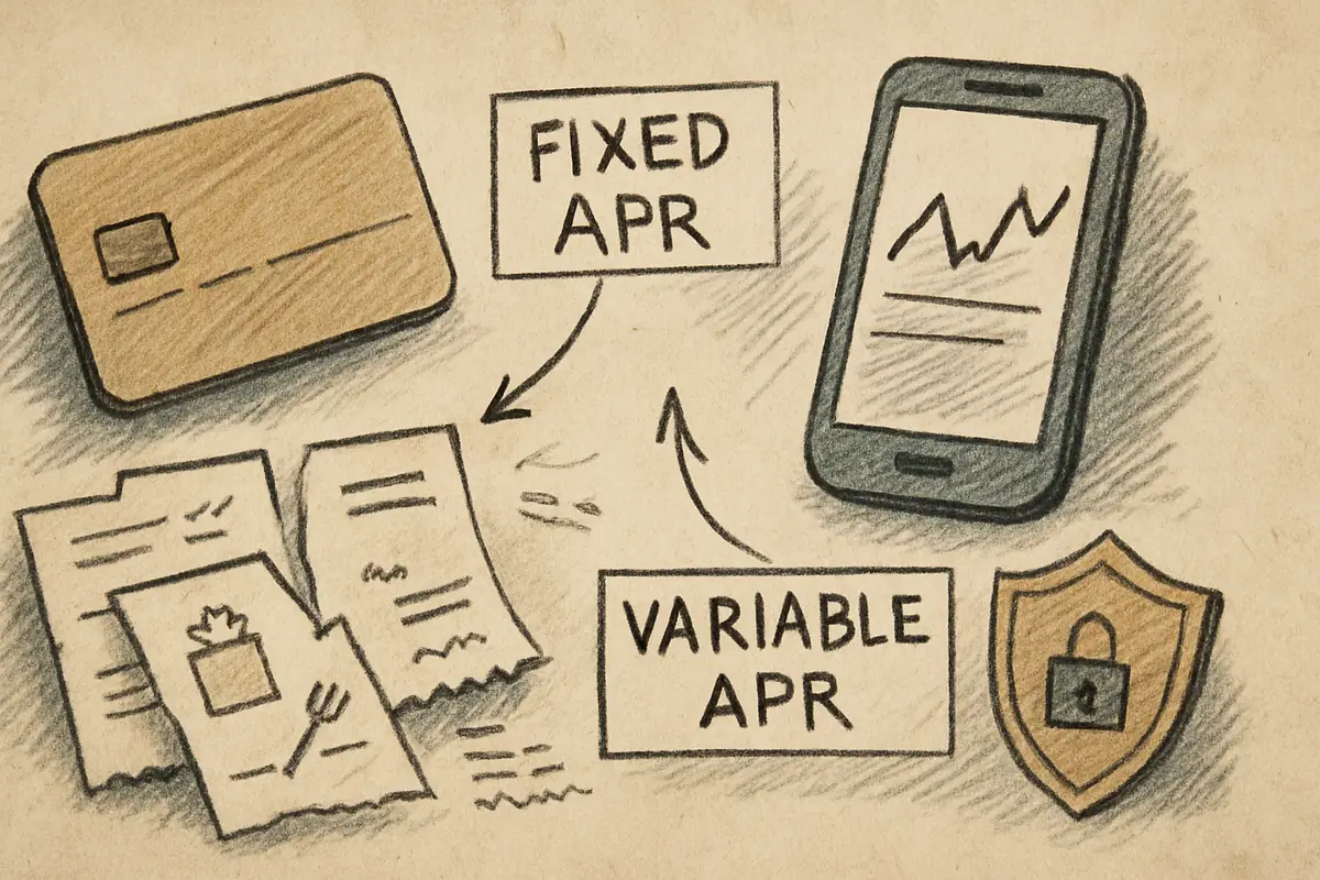 Comparing Credit Card Interest Structures: Understanding Fixed Versus Variable APRs