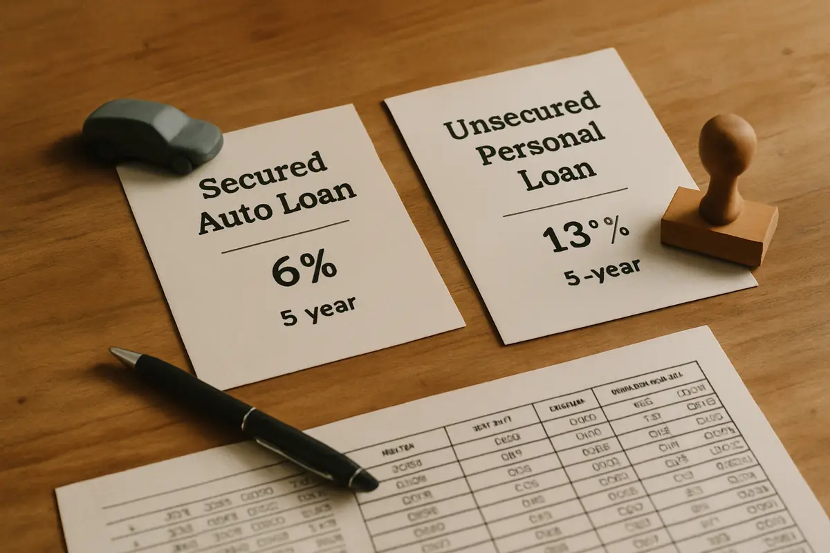 Understanding Secured Versus Unsecured Loans: Key Differences and Borrower Considerations